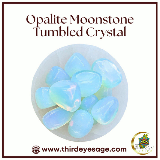 Connect to Inner Peace & Intuition with Opalite Moonstone Crystals