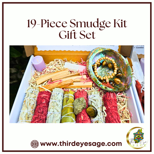 Build Strength & Resilience with the 19-Piece Ultra Healing Smudge Kit Gift Set