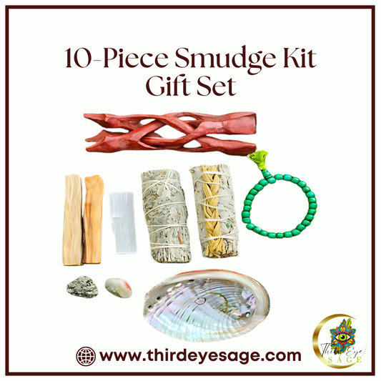 Manifest Wealth & Abundance with the 10-Piece Smudge Kit for Abundance Attraction