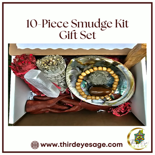 Unleash Your Inner Strength with the 10-Piece Smudge Kit: Warrior’s Respite