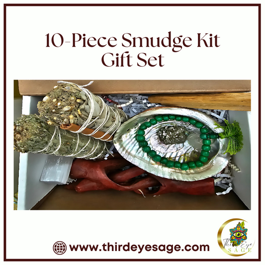 Manifest Wealth and Abundance with the 10-Piece Smudge Kit