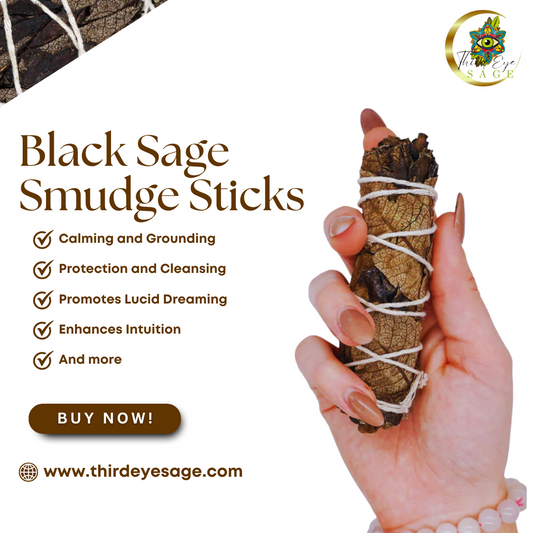 Dive Deeper with Our Black Sage Mugwort 4″ Bundled Smudge Sticks