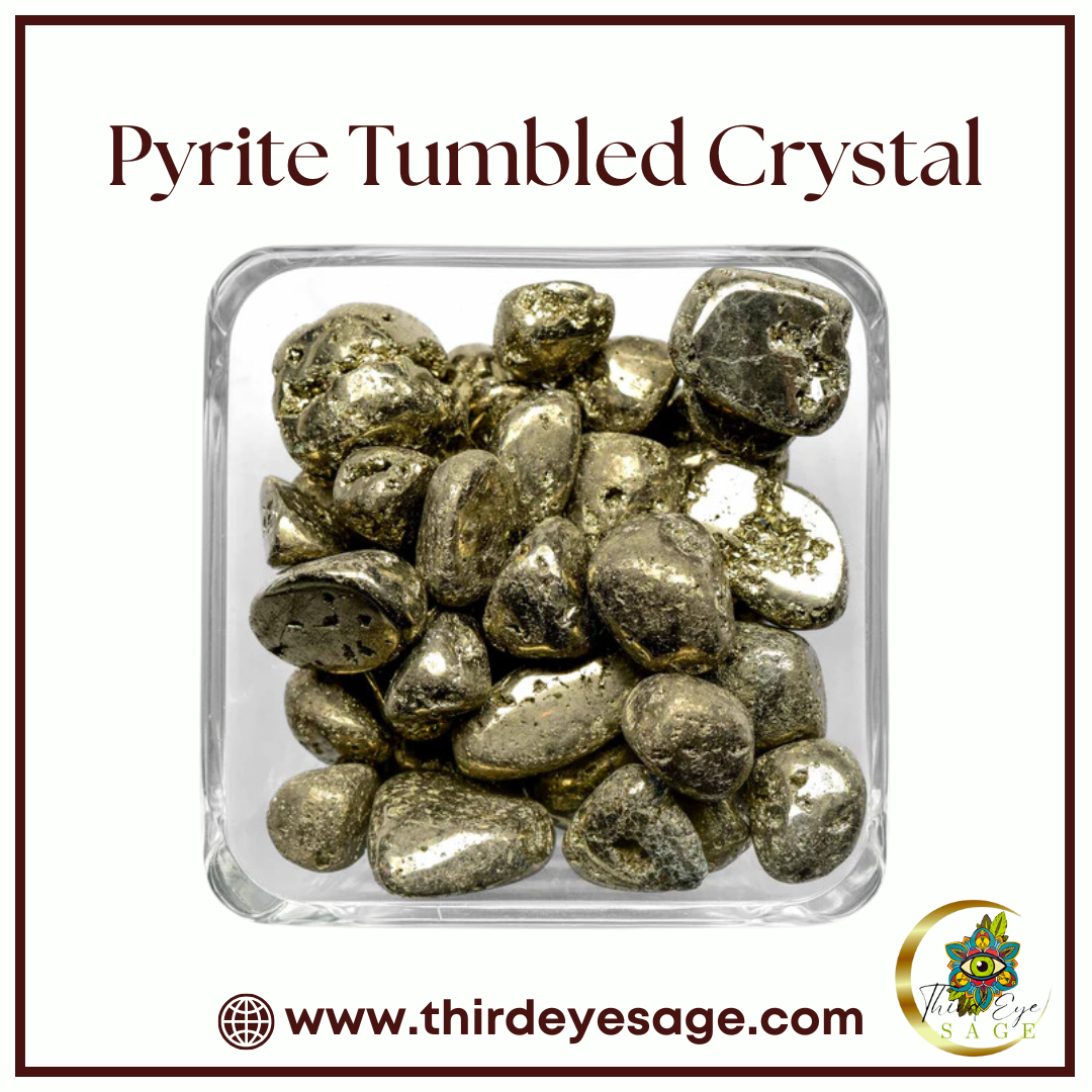 Attract Wealth & Protection with Pyrite Tumbled Crystals