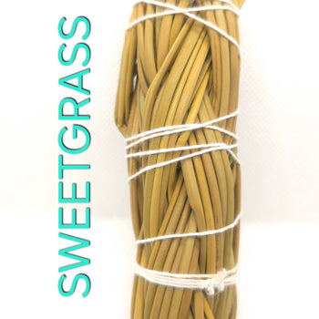 Wholesale 4" Sweetgrass Smudge Bundles – Natural Hand-Tied Bulk Sweetgrass