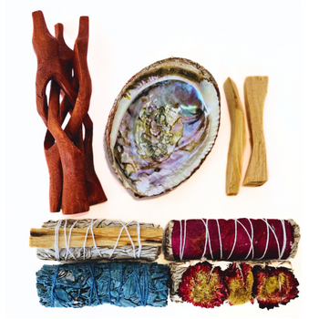 🌿✨(8-Piece) Tranquility Awaits: Custom Smudge Kit – Curate Your Perfect Aromatherapy Ritual! 🎁💖