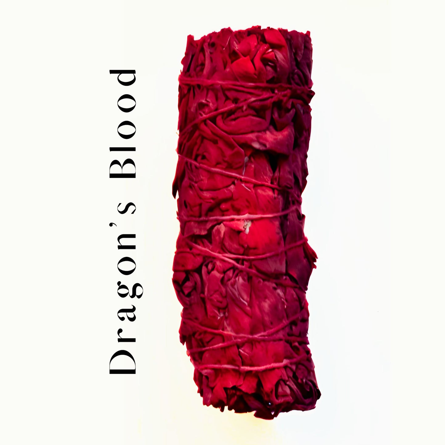 Dragon's Blood Magic Red Sage 4" Bundled Smudge Stick for Positive Energy & Protection!