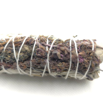 Wholesale Lavender & White Sage Smudge Sticks for Spiritual Cleansing, Relaxation, Anxiety Support, and Mindful Home Rituals – Herbal Smudging Tool