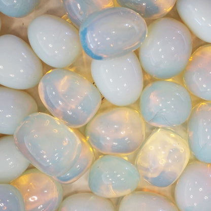 Opalite Moonstone Tumbled Crystal Enhance Your Aura with Healing Energies!