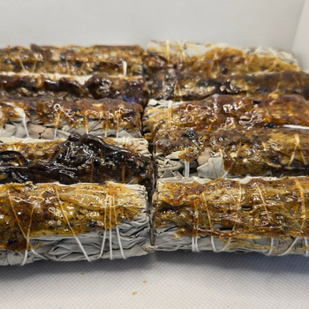 Wholesale 4" Copal Resin & White Sage Smudge Sticks – Bulk Sage Bundles