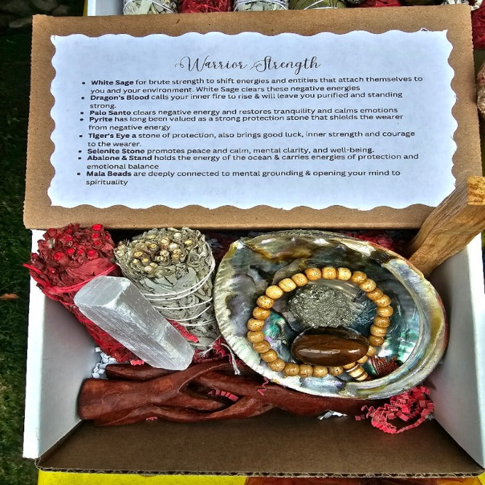 ⚔️💪 10-Piece Smudge Kit for Unleashing Inner Strength and Healing: Warrior's Respite 🌿✨