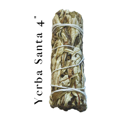 Yerba Santa Pure Herb 4" Smudge Sticks Bundle