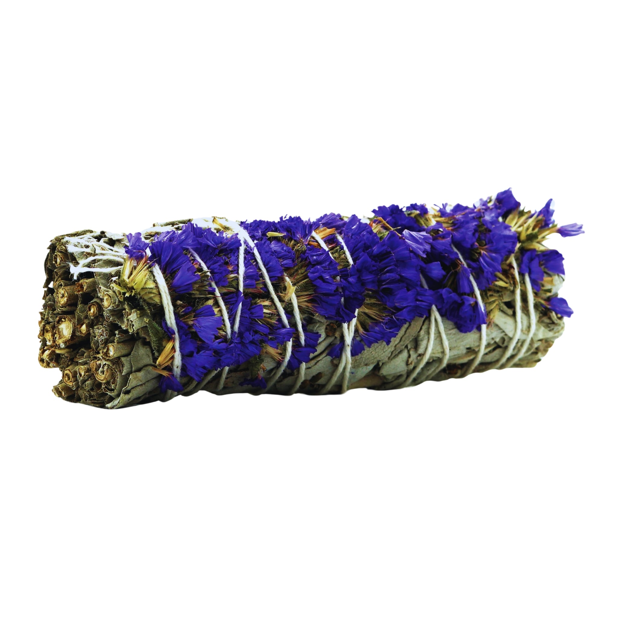 Purple Sinuata White Sage Smudge Stick Bundle A Harmony of Colors for Cleansing and Serenity!