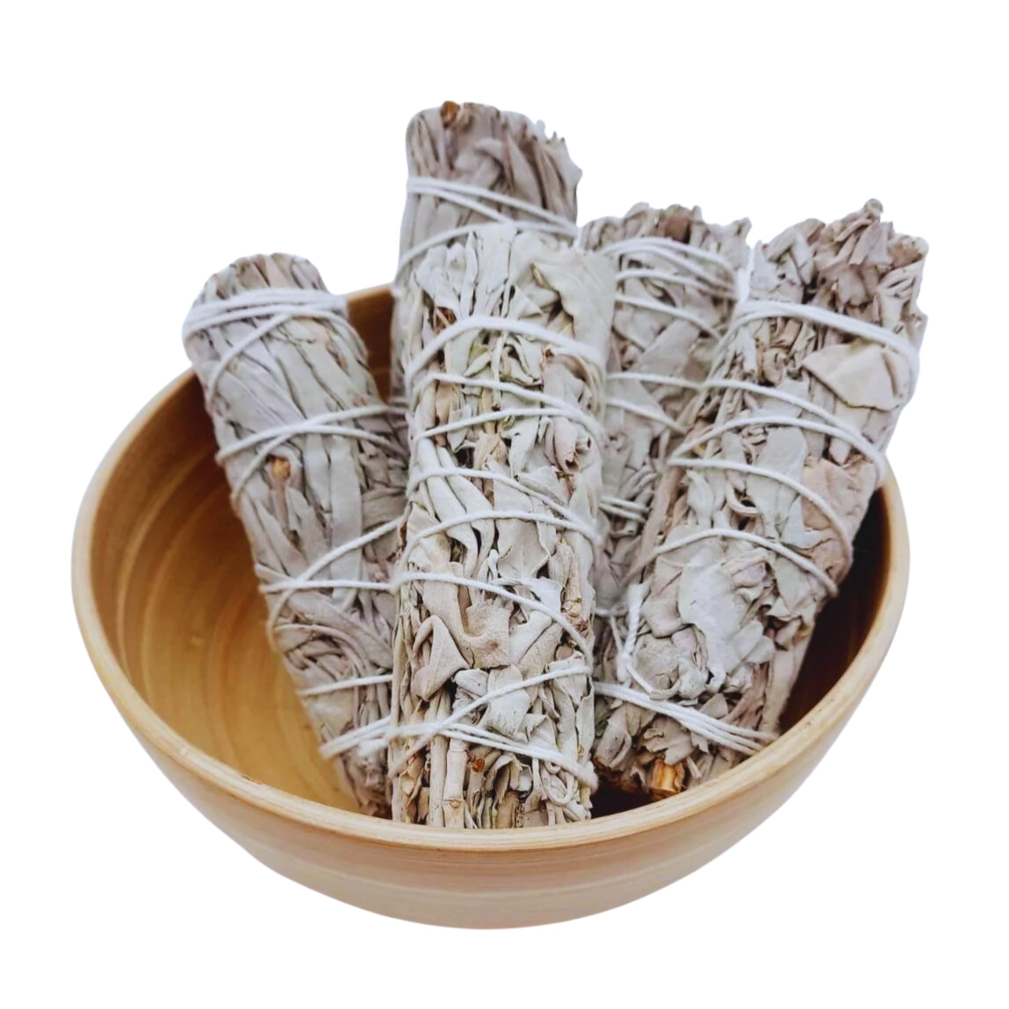 California White Sage 6" Smudge Sticks Bundle