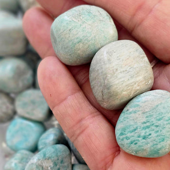 Amazonite Tumbled Healing Stones1
